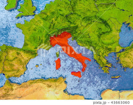 Map of Italy Map of Italy 43663060