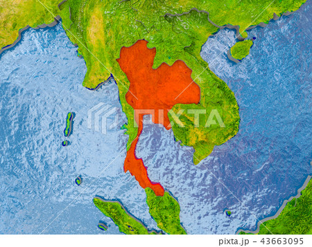 Map of Thailand Map of Thailand 43663095