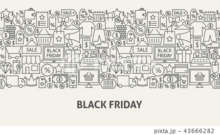 Black Friday Banner Concept 43666282