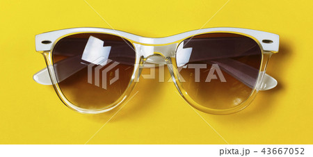 minimalism, Hipster glasses, Yellow background, minimalism, Hipster glasses, Yellow background, 43667052