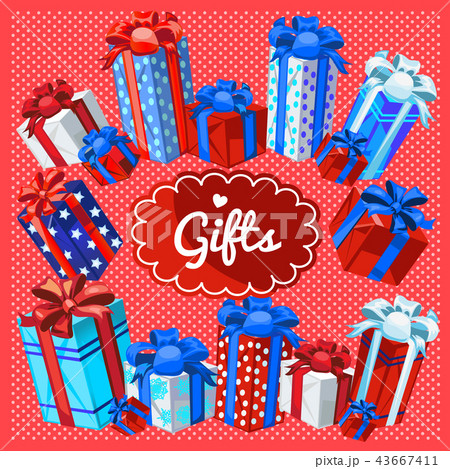 Sample design of placard with attributes of New Year and Christmas. Sketch of poster, party 43667411