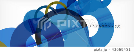 Modern geometrical abstract background Modern geometrical abstract background 43669451
