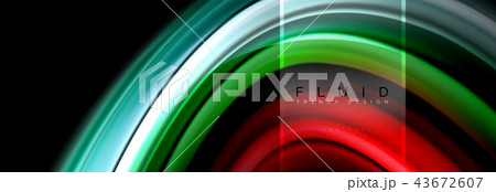 Fluid colors abstract background colorful poster, twisted liquid design on black, colorful marble or Fluid colors abstract background colorful poster, twisted liquid design on black, colorful marble or 43672607
