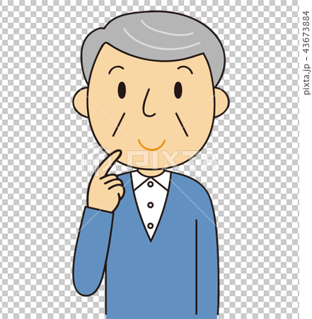 Male grandpa senior variation doubt 43673884