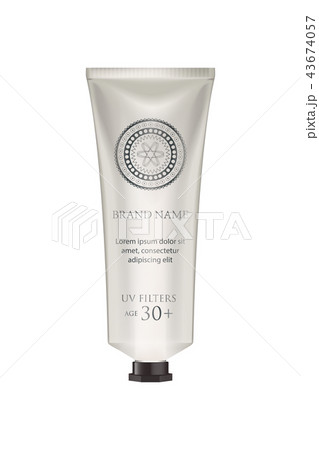 Cosmetic luxury packaging, plastic tube. Container 43674057