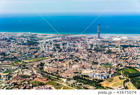 Aerial view of Algiers, the capital of Algeria 43675074