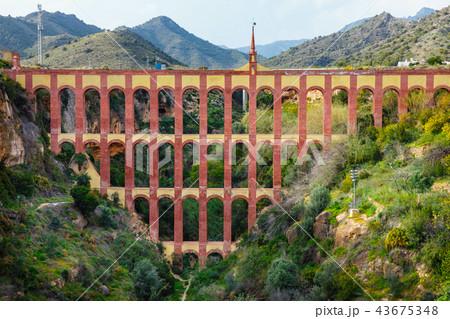 El Puente del Aguila, old aqueduct in Nerja 43675348
