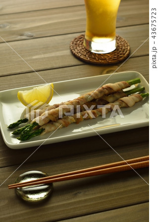 肉巻きアスパラ 肉巻きアスパラ 43675723