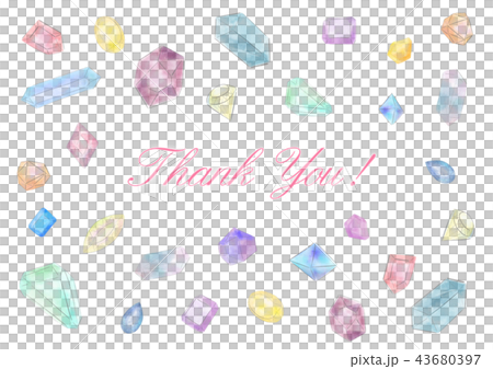 Thank you card 43680397