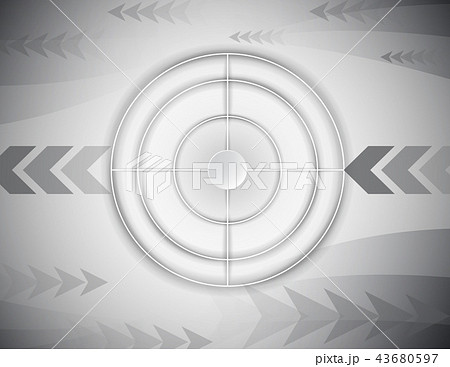 Abstract  radar target shooting range concept 43680597