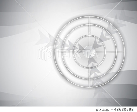 Abstract  radar target shooting range concept 43680598