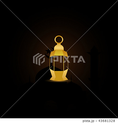 Fanoos lantern graphic design vector 43681328