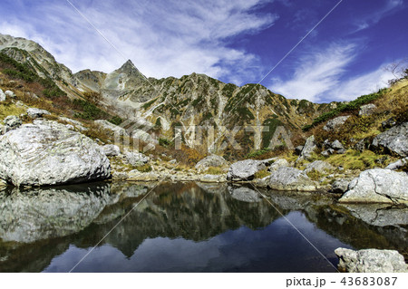 天狗池より槍ヶ岳 43683087