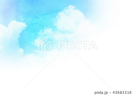背景素材　空　テクスチャー 43683316