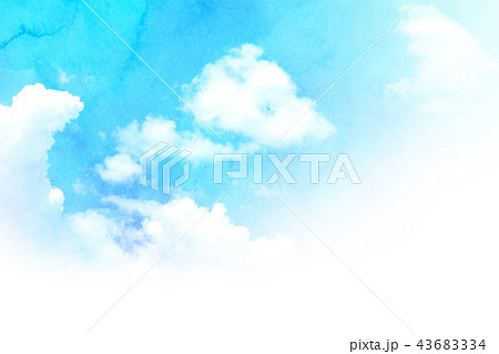 背景素材　空　テクスチャー 43683334
