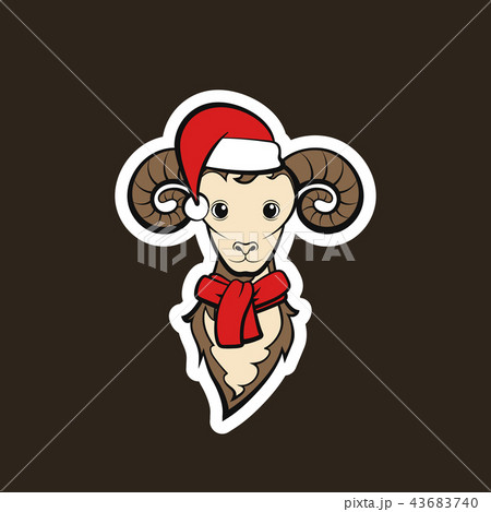 Head of a mutton. 43683740