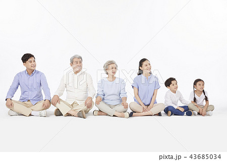 家族 ファミリー 高齢者 43685034