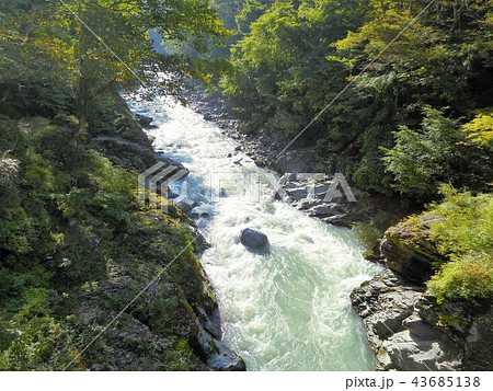 三峯神社表参道 登龍橋からの眺め 43685138