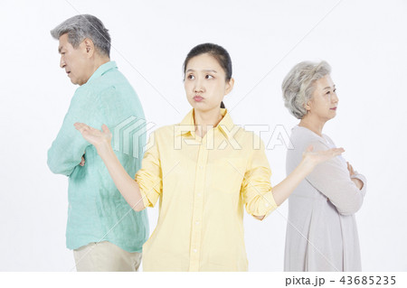 家族 ファミリー 高齢者 43685235