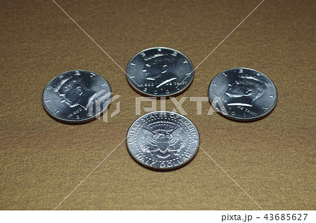 ハーフダラーコイン 43685627