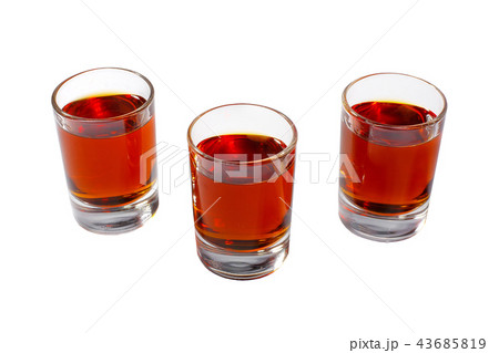 Summer cocktail on isolated white background Summer cocktail on isolated white background 43685819