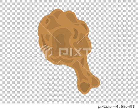 fried chicken fried chicken 43686491