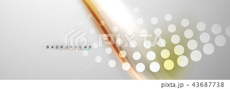 Smooth flowing wave motion concept background 43687738