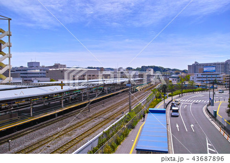 戸塚駅西口の風景 43687896