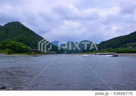 熊野川　（ 新宮川 ）　北山川合流域　瀞峡めぐりウォータージェット船　（ 和歌山県 新宮市 熊野川町 43688776