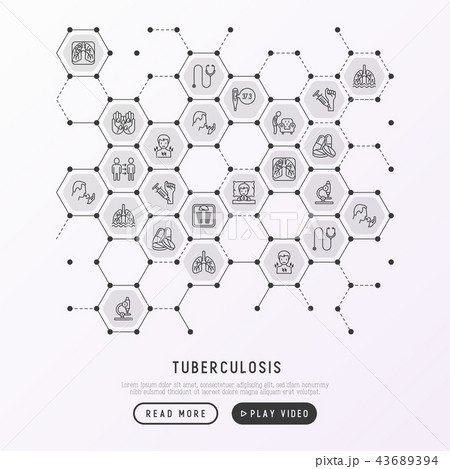 Tuberculosis concept in honeycombs Tuberculosis concept in honeycombs 43689394