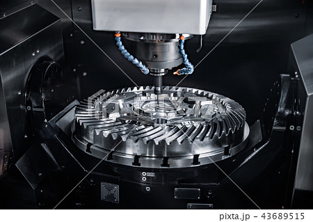 Metalworking CNC milling machine.  43689515