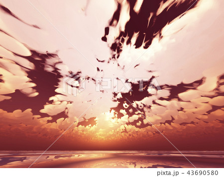 風と雲と海と 43690580