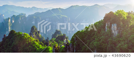 Zhangjiajie mountains, China Zhangjiajie mountains, China 43690620