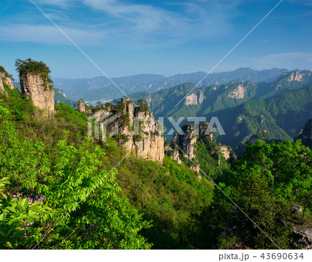 Zhangjiajie mountains, China 43690634