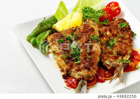 いわしの開き香草焼き 43692250