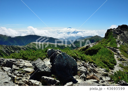 塩見岳 43693599