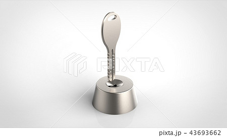 ディンプルキーと鍵穴　縦 43693662