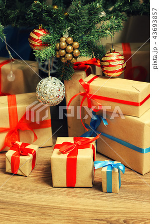 Winter decorate dark lantern holiday snow fairy 43693857