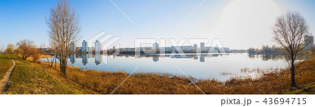 Panoramic shot of lake Panoramic shot of lake 43694715