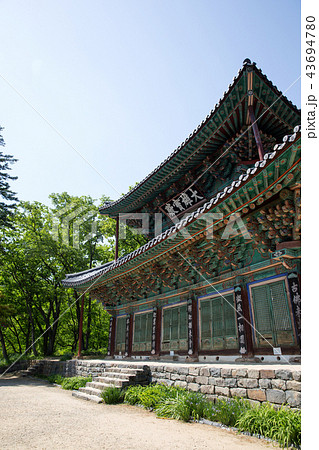麻谷寺 公州市 古建築 43694780