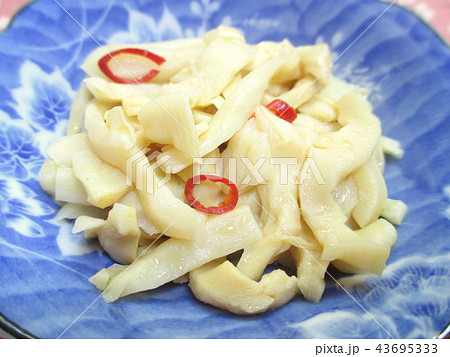 ピリ辛で美味しい穂先メンマ ピリ辛で美味しい穂先メンマ 43695333
