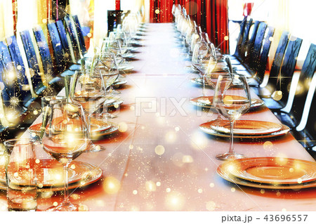 Halloween, Christmas, service in a restaurant,  43696557