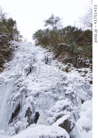 笠形山の扁妙の滝の氷瀑（兵庫県） 43701433