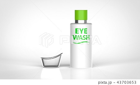 洗眼液　ロゴ 43703653