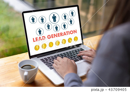 LEAD GENERATION  Business Funnel marketing 43709405