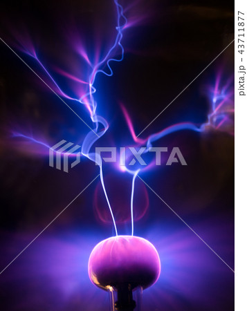 プラズマ放電 43711877