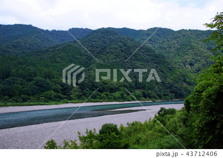 熊野川 （ 新宮川 ）　北山川との合流域　（ 和歌山県 新宮市 熊野川町 ） 43712406
