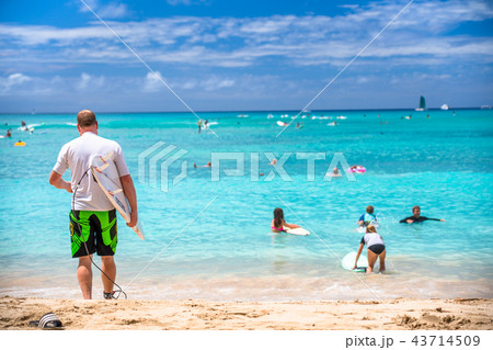《ハワイ》ワイキキビーチ・オアフ島 43714509