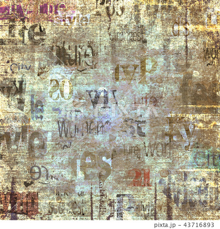 Old vintage grunge newspaper texture background Old vintage grunge newspaper texture background 43716893