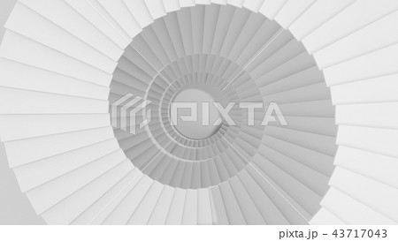 Structure of white spiral staircase or tunnel in digital data te Structure of white spiral staircase or tunnel in digital data te 43717043
